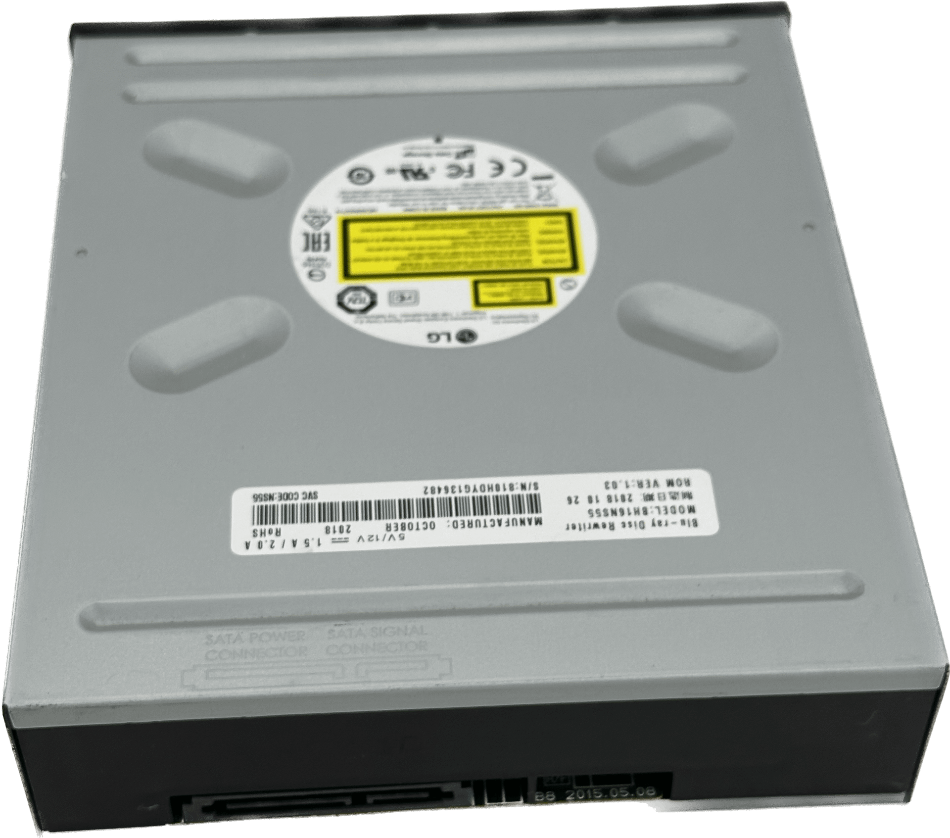 LG M-Disc Blu-ray-Kombi-Laufwerk 16x Brenngeschwindigkeit & BD-Formate BH16NS55 | 477 (Bild 5 von 6)
