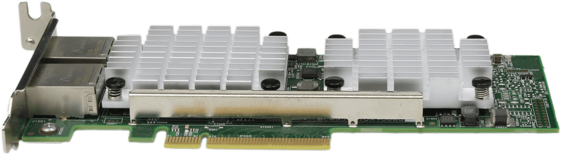 IBM Dual Port EN0X FC Server Adapter - 10Gb/s BaseT RJ-45 PCIe2 x8 LP - 00E2718 | 10257 — overview (image 2 of 6)
