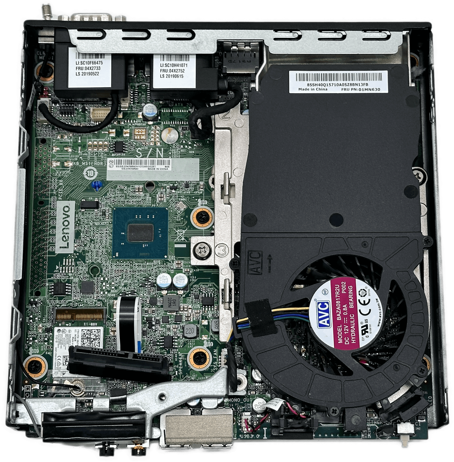 Lenovo ThinkCentre M710q Tiny i5-6500T 4x2,5GHz 8GB PC4 256GB Mini PC WiFi Win10 | 390 (Bild 8 von 9)