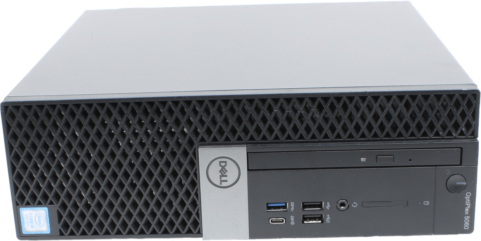 Dell OptiPlex 5060 SFF - Intel Core i5-8500 - 16GB DDR4 - 256 GB M.2 SSD +Win11 | 10134 — Vorderansicht (Bild 2 von 6)
