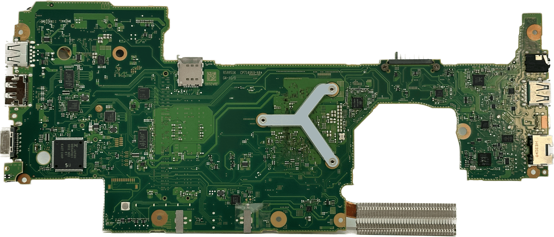 Fujitsu Lifebook U727 Mainboard | Intel i3-7100U 2x2,4GHz | CP732717-XX 34053553 | 535 (Bild 2 von 7)