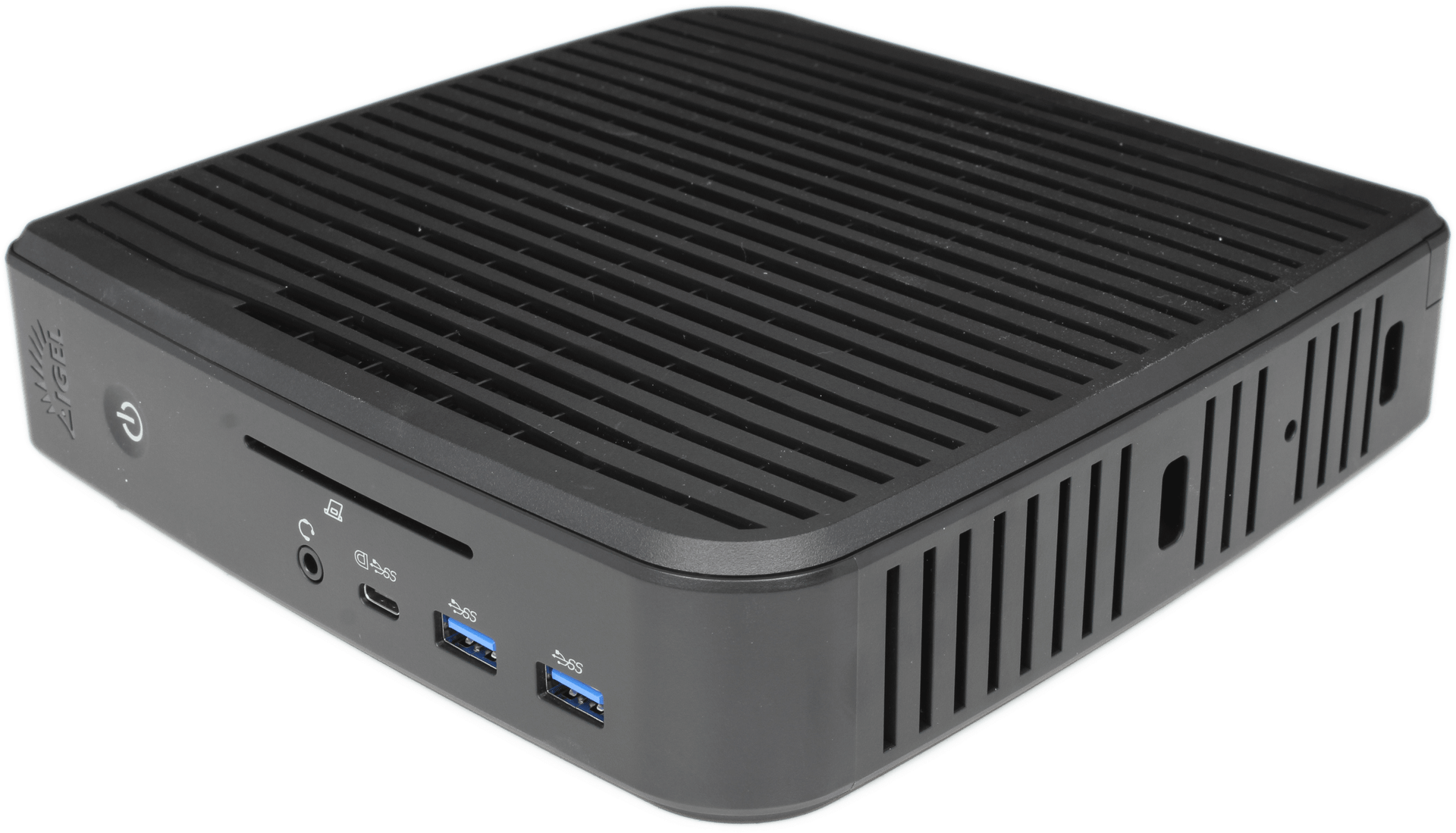IGEL H860C Thin Client AMD V1605B 8GB DDR4 8GB eMMC USB-C SFP Port Standfuß PSU | 10068 — Produktbild (Bild 3 von 6)