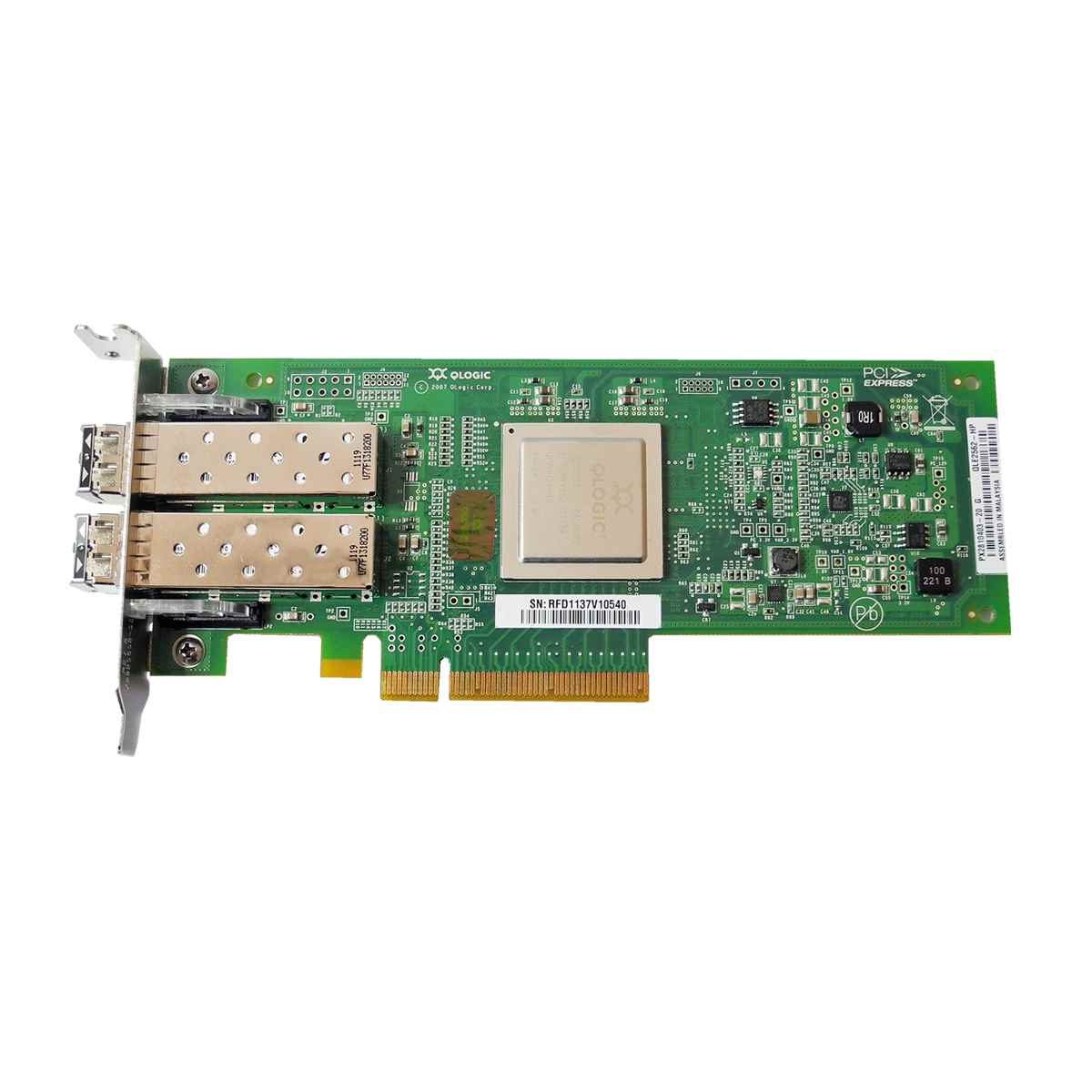 QLogic QLE2562-IBMX FC Dual-Port 8 Gb PCIe x8 Network Adapter | 1243 (Bild 2 von 3)