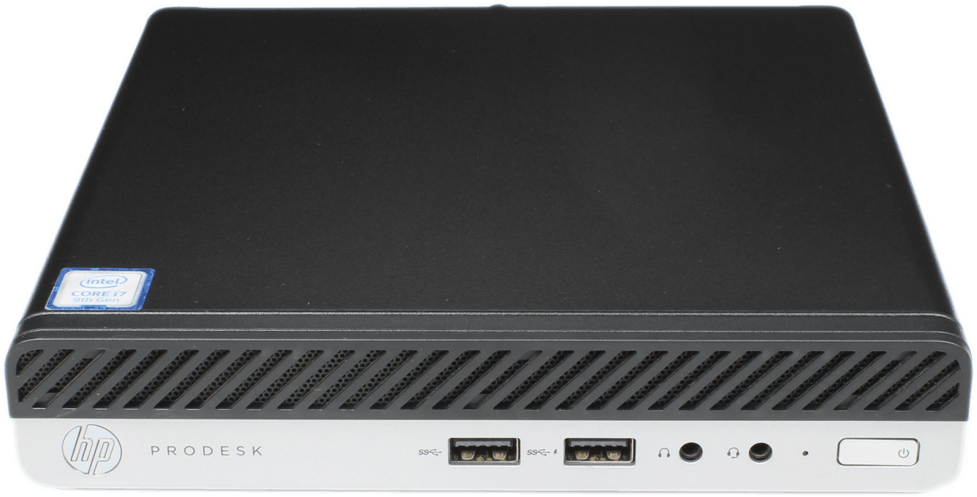 HP ProDesk 400 G5 Mini - Intel i7-9700T 8GB DDR4 RAM 512GB NVMe Windows 11 + PSU | 10196 — Übersicht (Bild 2 von 5)
