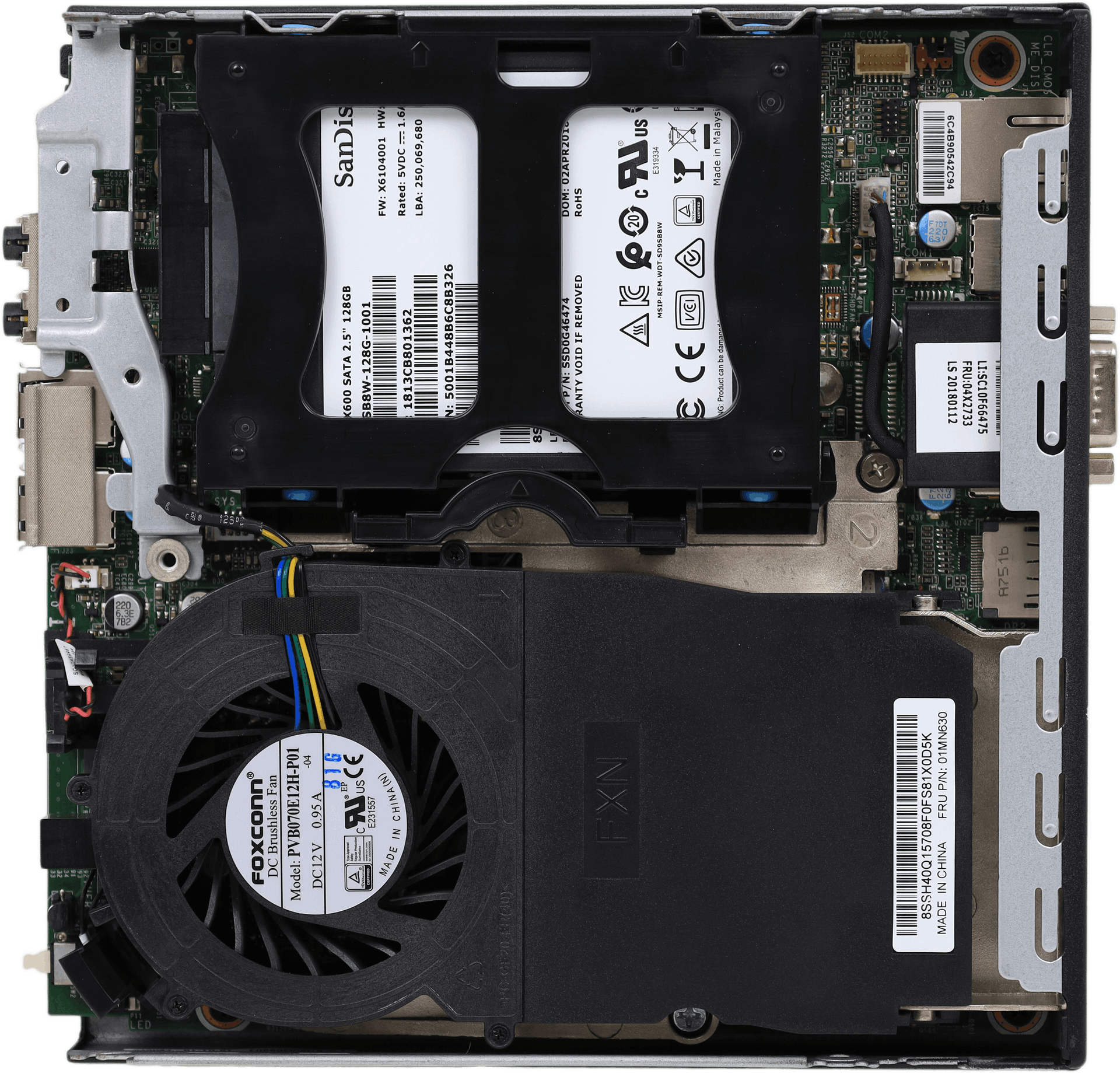 Lenovo ThinkCentre M710q Mini PC Intel i3-6100T 8GB DDR4 128GB SSD Win10 + PSU | 613 (image 5 of 6)