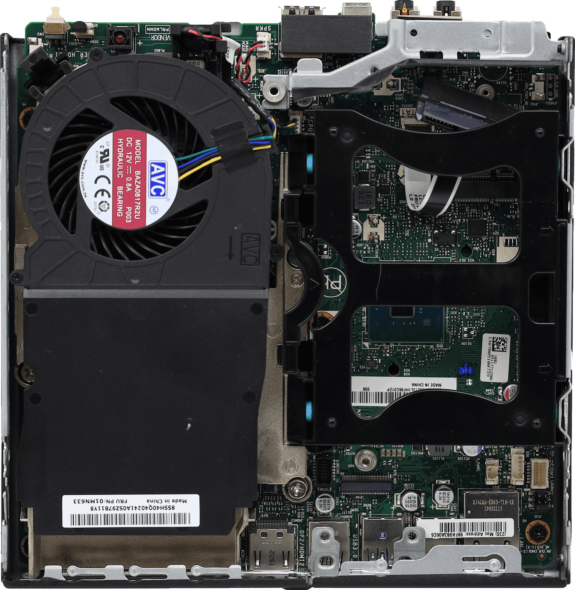 Lenovo ThinkCentre M720q Mini i5-8500T 8GB DDR4 256GB M.2 SSD + Windows 11 + PSU | 10356 — Übersicht (Bild 6 von 7)