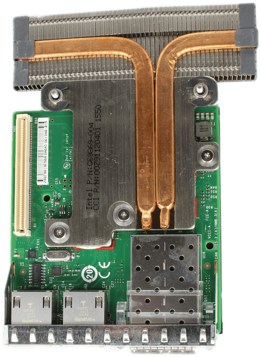 Dell Intel I350/X520 Quad Port 2x10GbE 2x1GbE Network Daughter Card 0C63DV | 9820 (image 6 of 6)