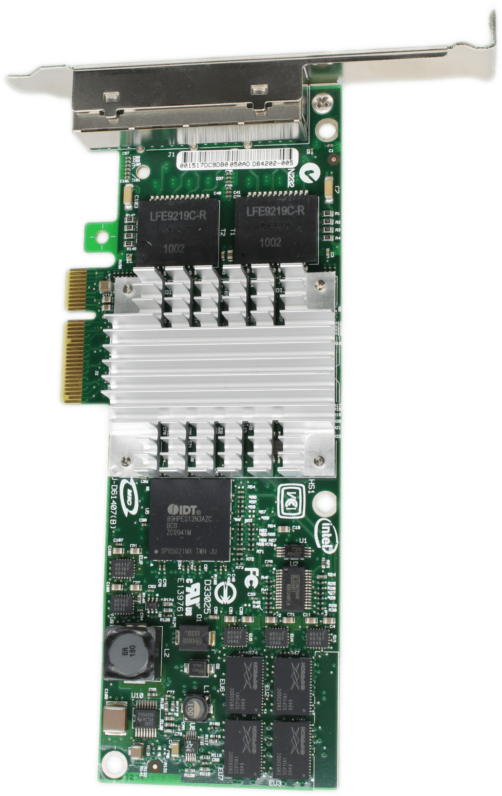 Intel Pro / 1000 PT Quad Port Server Adapter | 4x RJ-45 1G | EXPI9404PTL LP + FP | 9735 (Bild 7 von 7)