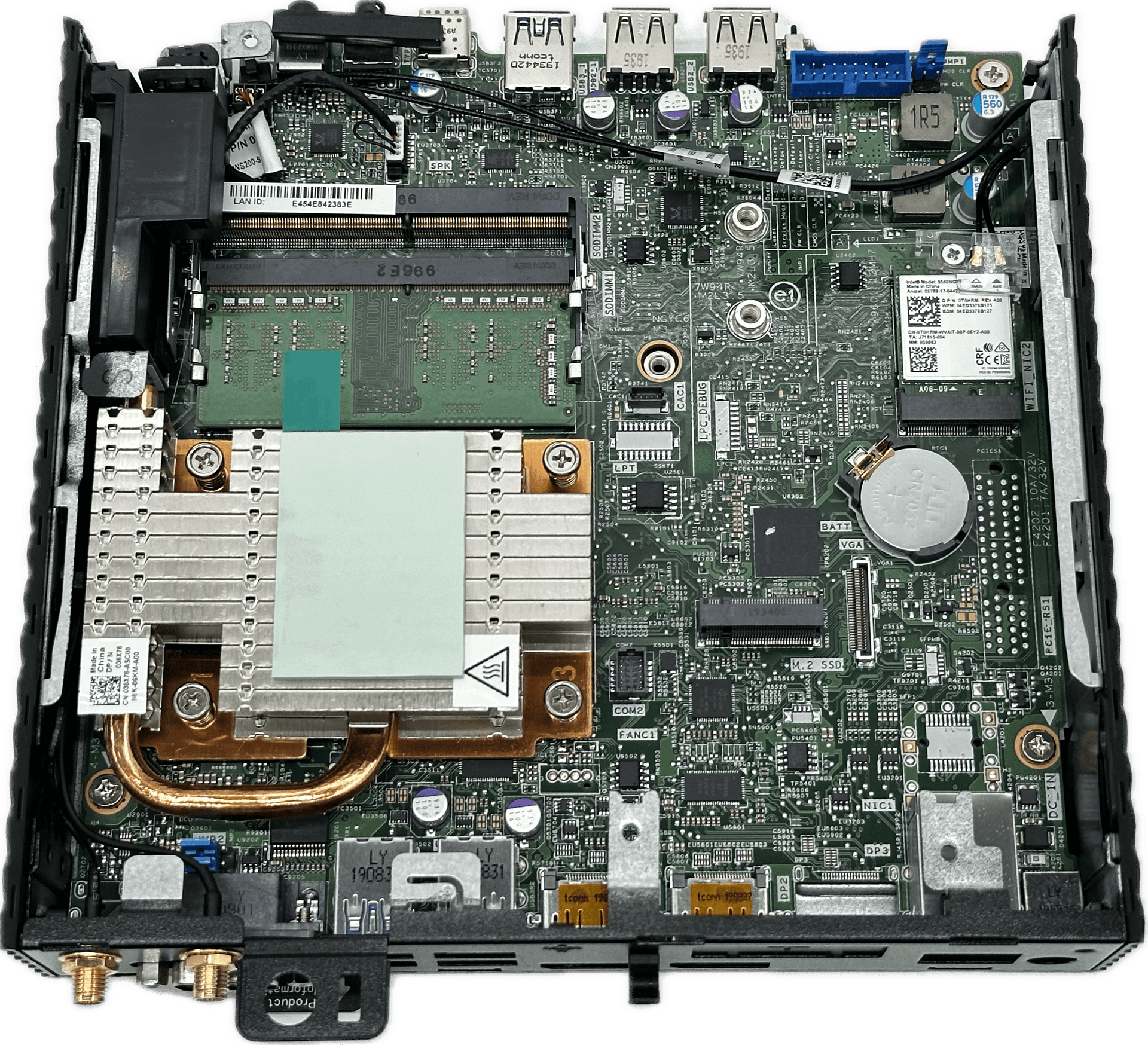 Dell Wyse 5070 ThinClient - Intel J4105 4GB DDR4 16GB eMMC - WiFi + Fuß + PSU | 3100 (Bild 2 von 6)