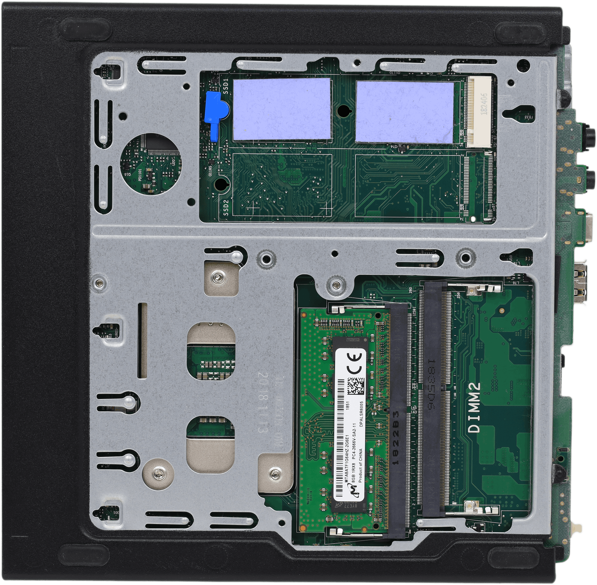 Lenovo ThinkCentre M720q Mini PC - Intel i3-8100T 8GB DDR4 256GB SSD Win11+ PSU | 3103 (Bild 5 von 6)