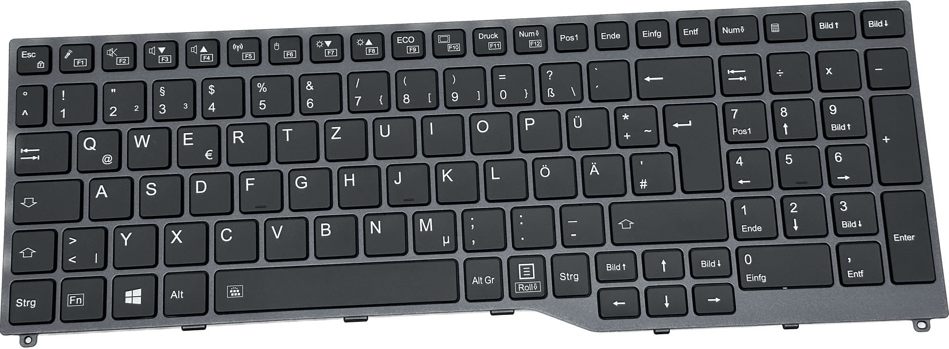 Fujitsu LifeBook E555 U757 Laptop Tastatur | QWERTZ | Backlight | CP724633 | 690 (Bild 1 von 6)