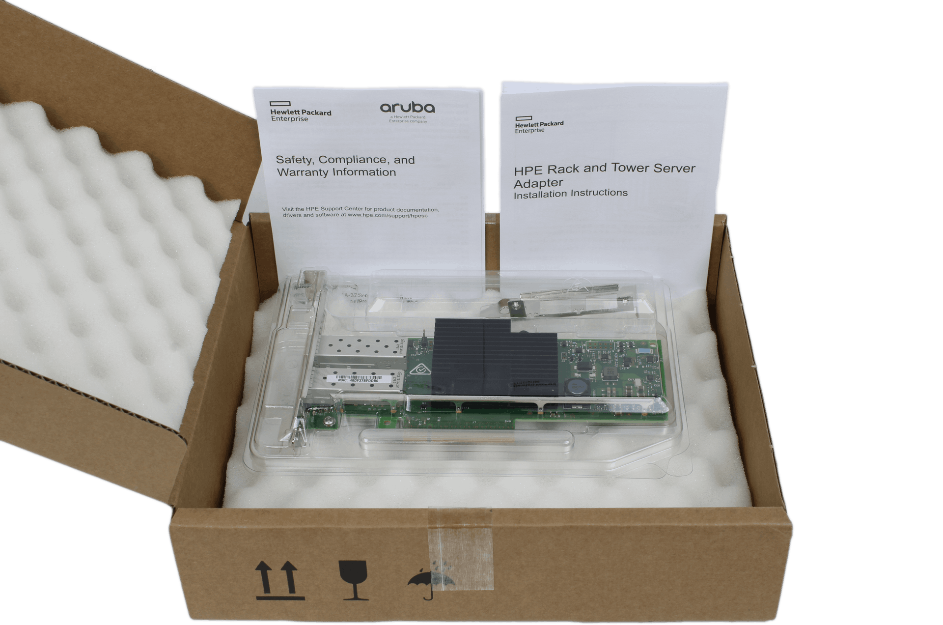 Neu HPE 562SFP+ Dual Port 10Gb SFP+ Netzwerkadapter PCIe3 x8 LP/FP - 727055-B21 | 10219 (Bild 1 von 7)