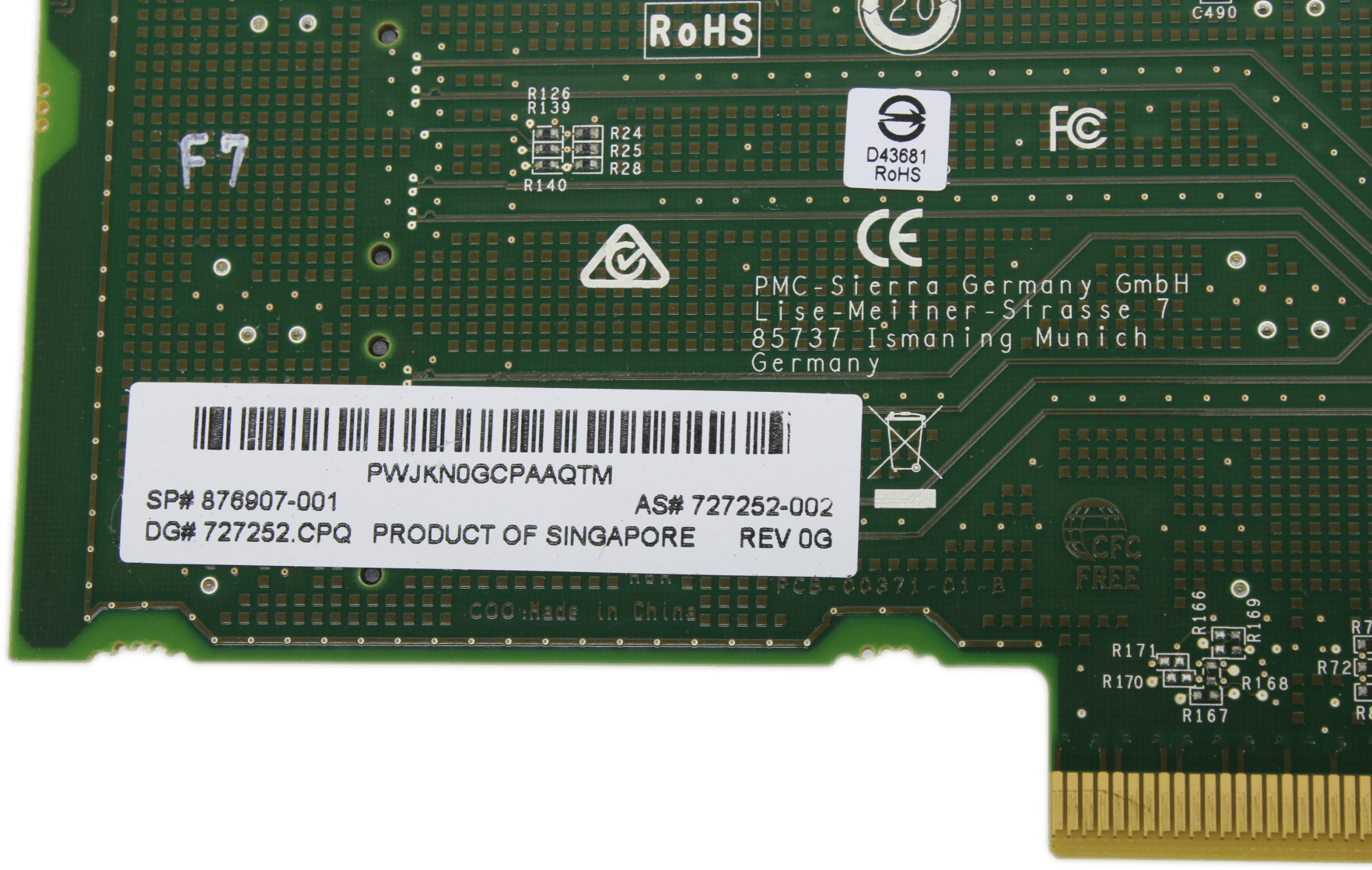 HP SAS Expander Card 9-Port 12Gb | 876907-001 727252-002 AEC-83605 for ProLiant | 9298 (Bild 3 von 6)