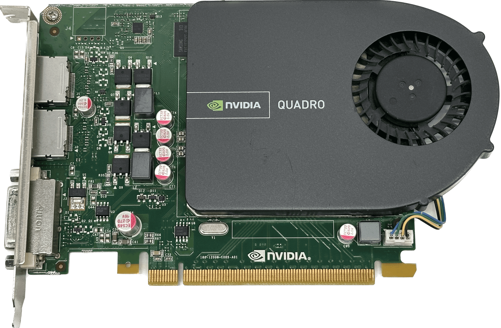 Dell Nvidia Quadro 2000 1GB GDDR5 | 2xDisplayPort 1xDVI-I | 08MDMW | 579 (Bild 6 von 7)