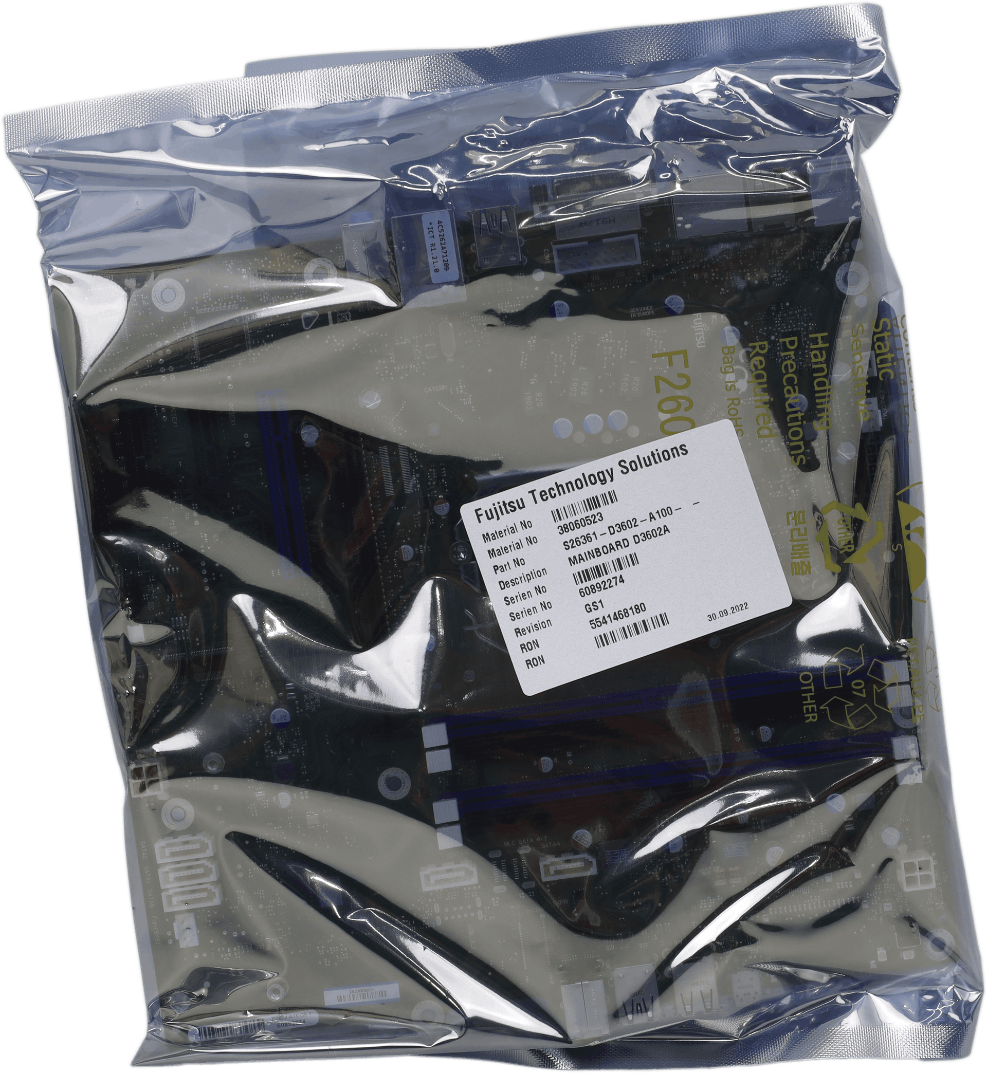 Fujitsu Ersatz Mainboard D3602A Esprimo P958 - S26361-D3602-A100 38060523 | 10653