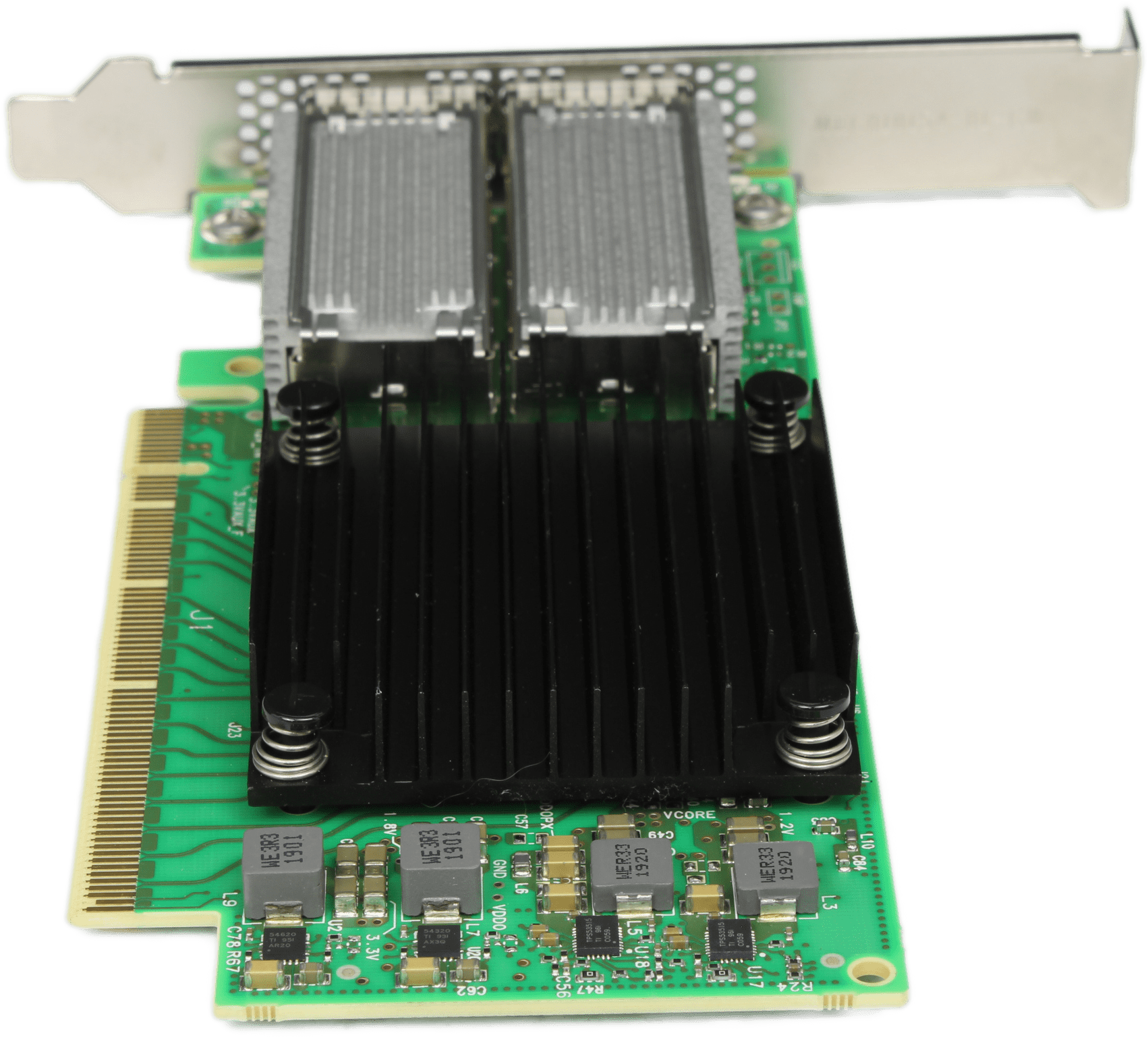 Mellanox CX516A ConnectX-5 QFSP28 100GbE Adapter PCIe3.0 x16 MCX516A-CCAT - FP | 10044 — Rückansicht (Bild 4 von 6)