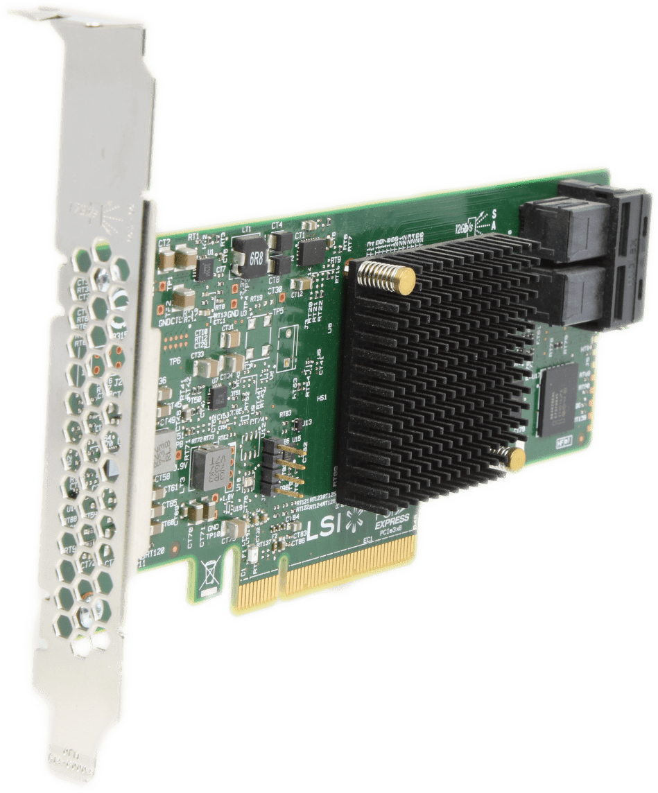LSI SAS9300-8i - 12G SAS/SATA Controller - Full Profile - PCIe 3.0 x8 | 229 (Bild 1 von 6)